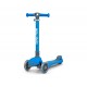 Trotineta pliabila cu roti luminoase Boogie Blue Milly Mally