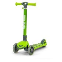 Trotineta pliabila cu roti luminoase Milly Mally Boogie Green