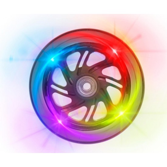 Trotineta pliabila cu roti luminoase Milly Mally Boogie Green