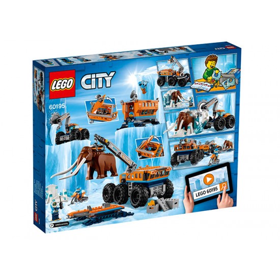 LEGO City - Baza mobila de explorare arctica 60195