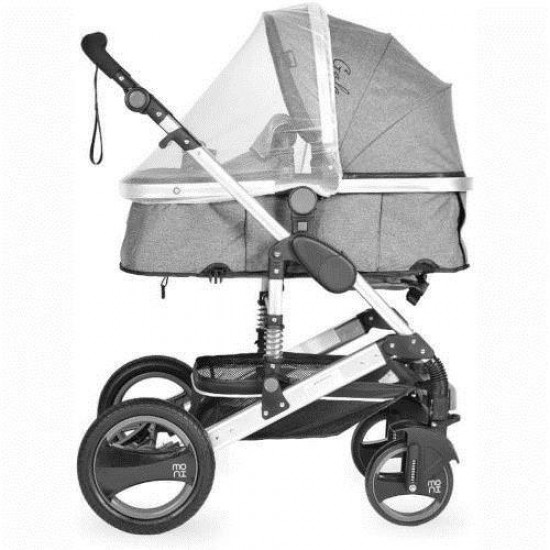 Carucior 2 in 1 Reversibil cu Suspensii Gala Premium Crystals