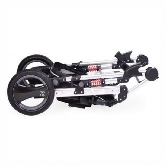 Carucior 2 in 1 Reversibil cu Suspensii Gala Premium Crystals