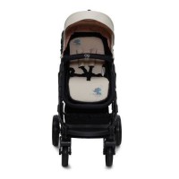 Carucior 3 in 1 cu Landou Transformabil Tala Bej