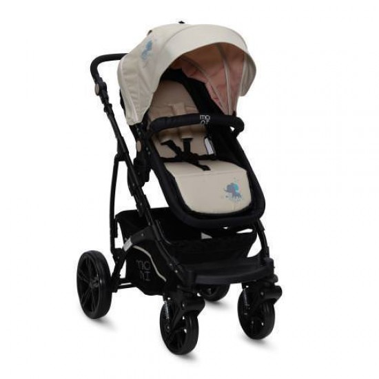 Carucior 3 in 1 cu Landou Transformabil Tala Bej