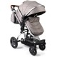Carucior 3 in 1 cu Landou Transformabil Veyron Gri