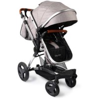 Carucior 3 in 1 cu Landou Transformabil Veyron Gri