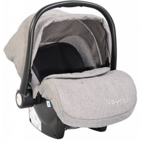 Carucior 3 in 1 cu Landou Transformabil Veyron Gri