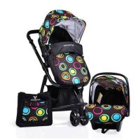 Carucior 3 in 1 Sarah Negru