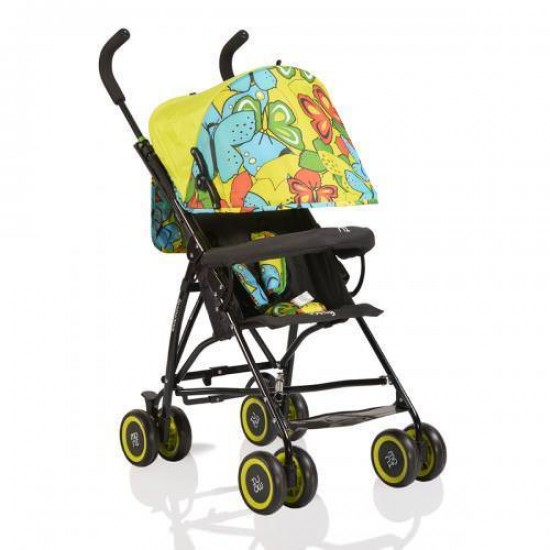Carucior Sport Billy Verde cu Fluturi