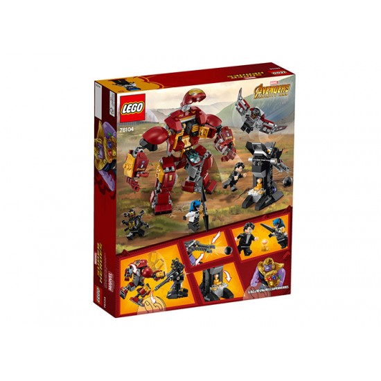 LEGO Marvel Super Heroes - Distrugerea Hulkbuster 76104