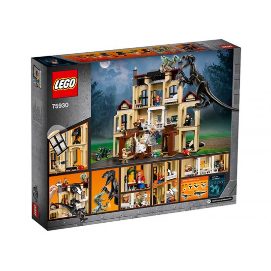 LEGO Jurassic World - Furia Indoraptorului pe mosia Lockwood 75930