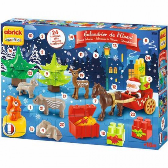 Joc de Construit Calendar Advent cu 24 de Ferestre