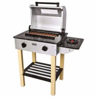 Jucarie gratar din lemn cu accesorii