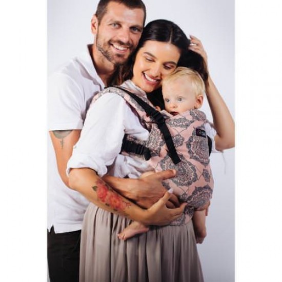 Marsupiu Ergonomic Reglabil in Lungime si in Latime The One Kaleidoscopix Rosy