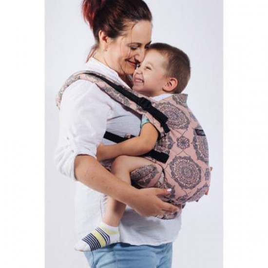 Marsupiu Ergonomic Reglabil in Lungime si in Latime The One Kaleidoscopix Rosy