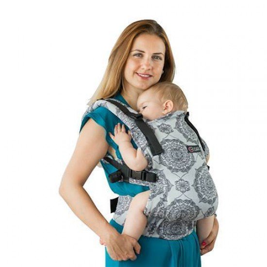 Marsupiu Standard Organic Kaleidoscopix Silver Gray