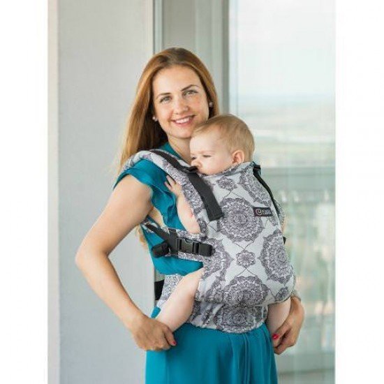 Marsupiu Standard Organic Kaleidoscopix Silver Gray