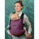 Marsupiu Toddler Half Wrap Conversion Burgundivine