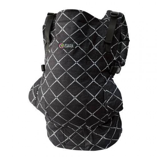 Marsupiu Toddler Organic Diamonda Black Denim