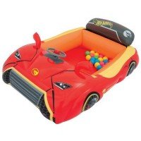 Masinuta de Curse Gonflabila Hot Wheels cu 25 de Bile