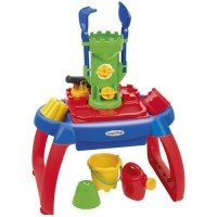 Masuta de Joaca cu Galetusa, Stropitoare si Forme pentru Nisip