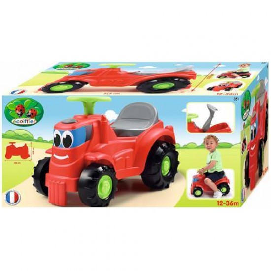 Mini Tractor fara Pedale cu Portbagaj