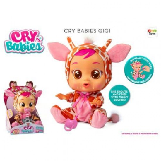 Papusa Cry Babies, Bebe Plangacios Gigi