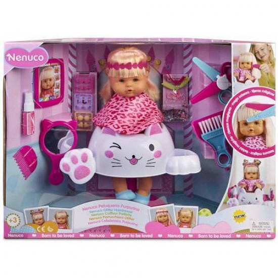 Papusa Nenuco la Coaforul cu Sclipici