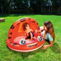 Piscina Buburuza cu Protectie Solara 97 cm