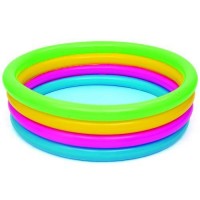 Piscina Gonflabila cu 4 Inele Colorate