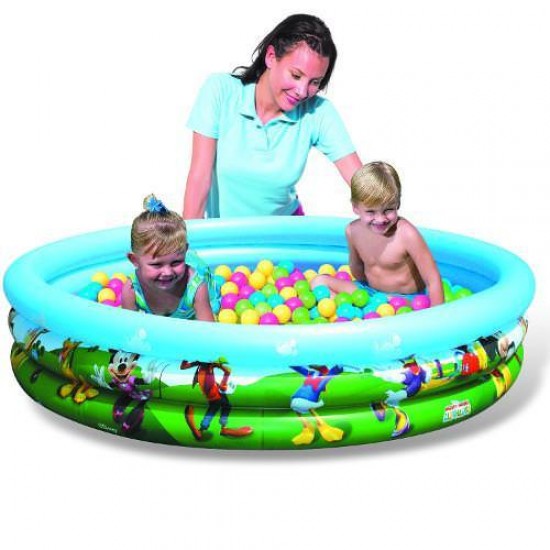 Piscina Mickey Mouse cu 75 de Bile