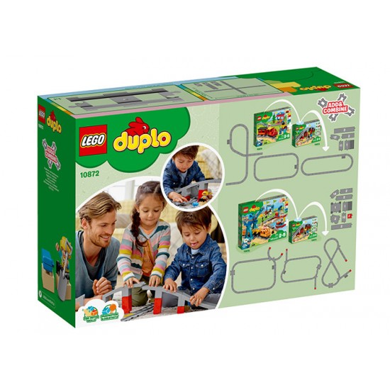LEGO Duplo - Pod si sine de cale ferata 10872