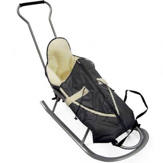 Saniuta Piccolino Xdrive cu Saculet Gri