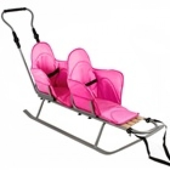 Saniuta Piccolino Xdrive Duo cu Spatar Roz