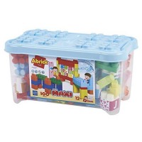 Set 100 de Cuburi pentru Construit Abrick Maxi