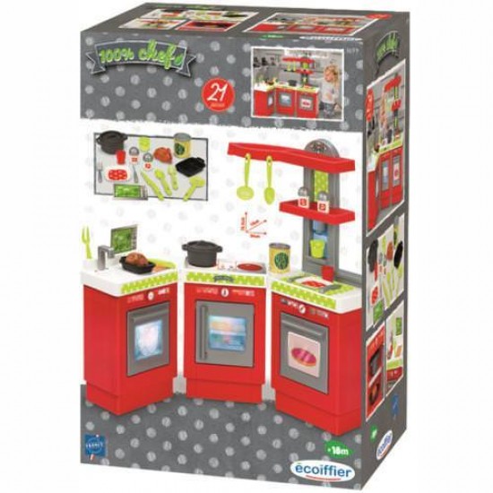 Set Bucatarie cu 3 Module si 21 de Accesorii