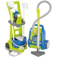 Set Curatenie Carucior cu Accesorii si Aspirator
