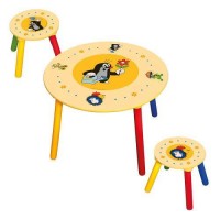 Set Masuta cu Scaunele Little Mole