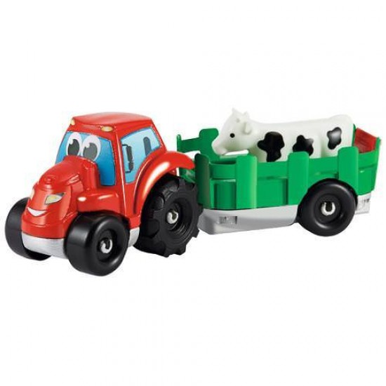 Set Tractoras cu Remorca si Animale