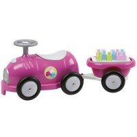 Trenulet cu Vagon si Cuburi Roz