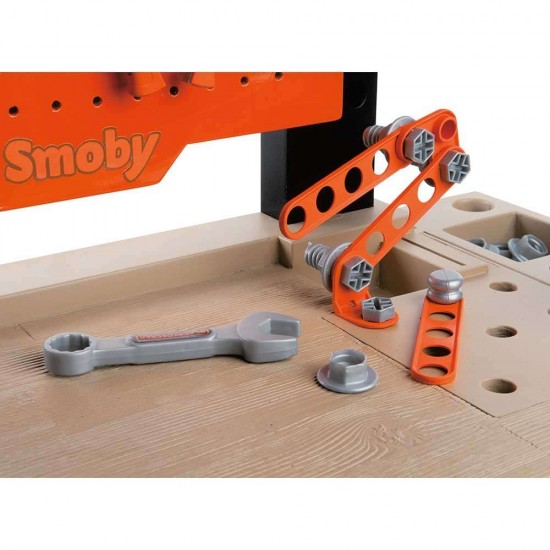 Atelier Smoby Black & Decker Bricolo Center cu accesorii