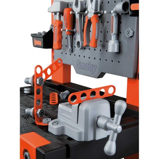 Atelier Smoby Black & Decker Bricolo One cu accesorii