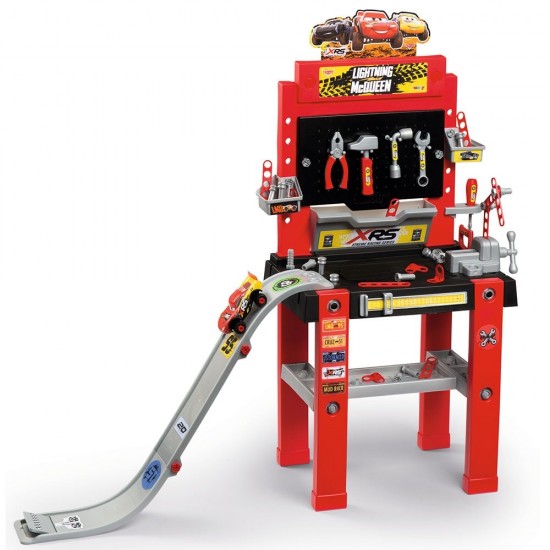 Atelier Smoby Cars XRS Bricolo Center cu accesorii