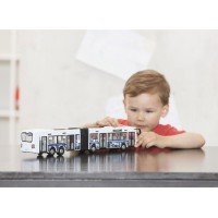 Autobus Dickie Toys City Express Bus alb