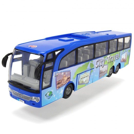 Autobus Dickie Toys Touring Bus albastru