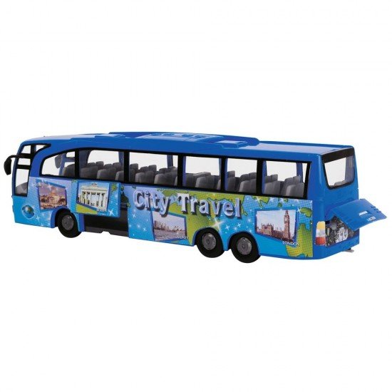 Autobus Dickie Toys Touring Bus albastru