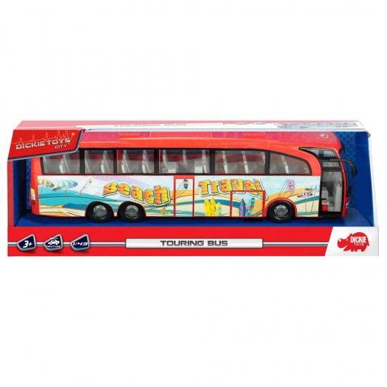 Autobus Dickie Toys Touring Bus rosu