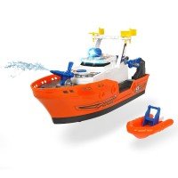 Barca de salvare Dickie Toys Harbour Rescue DT-37 cu accesorii