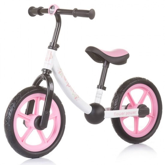 Bicicleta fara pedale Chipolino Casper Flower Power