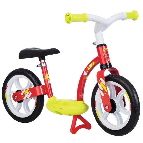 Bicicleta fara pedale Smoby Comfort Red